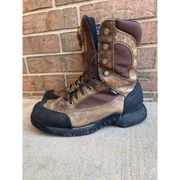 Danner Other - Danner Pronghorn Gore-Tex Mens 9.5 Brown 8" Black Leather Hunting Hiking Boots